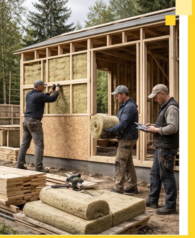 Проектирование и строительство каркасных бань в Балашихе под ключ