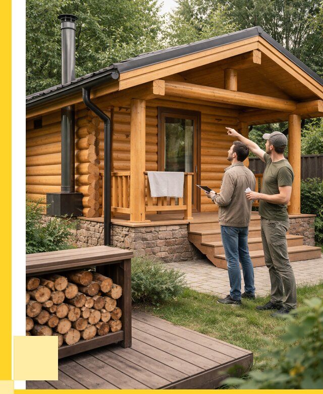 Бани для дачи под ключ в Балашихе от 256325 р. | ЭриданБлш