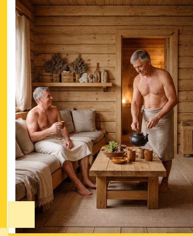 Бани с комнатой отдыха под ключ в Балашихе от 461385 р. | ЭриданБлш