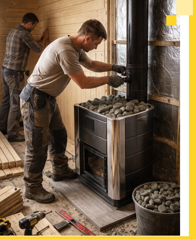 Проектирование и строительство парилок для бани в Балашихе под ключ