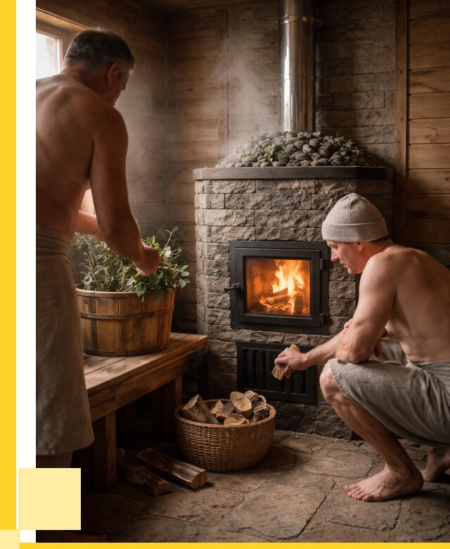 Банные печи под ключ в Балашихе от 46139 р. | ЭриданБлш кирпичная