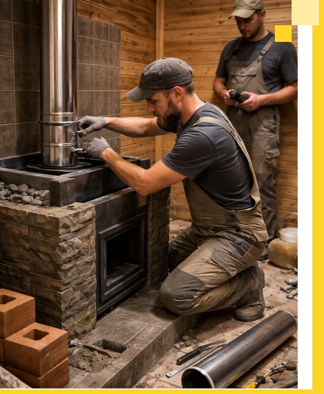 Изготовление и установка банных печей под ключ в Балашихе