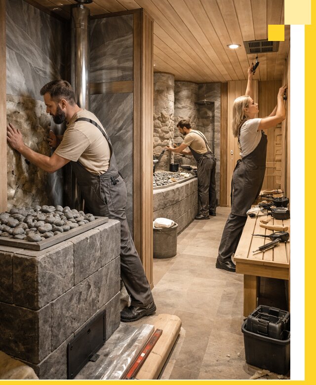 Строительство бань и SPA процедур в Балашихе под ключ и отделкой