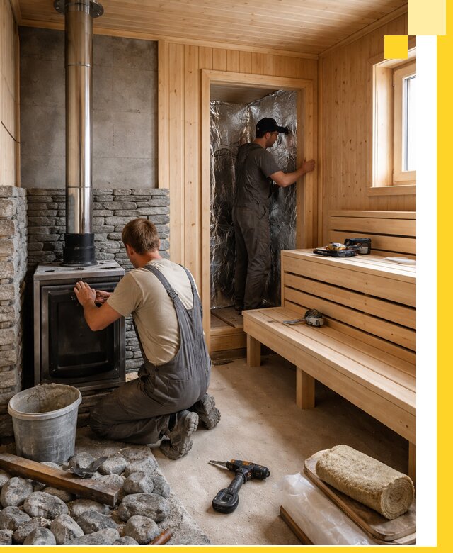 Строительство и изготовление бань под ключ в Балашихе