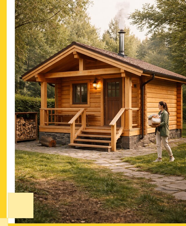 Купить баню под ключ в Балашихе от 666445 р. | ЭриданБлш