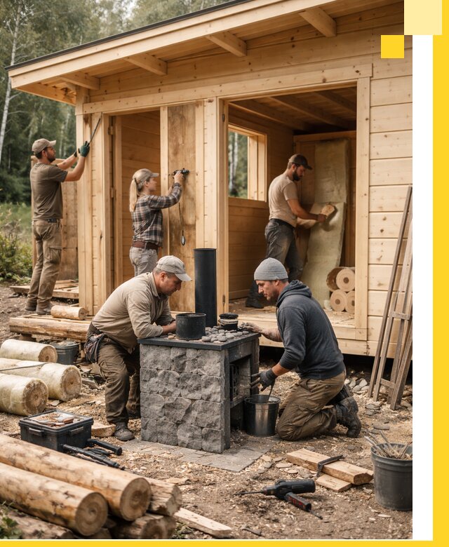 Купить баню под ключ в Балашихе строительство монтаж отделка