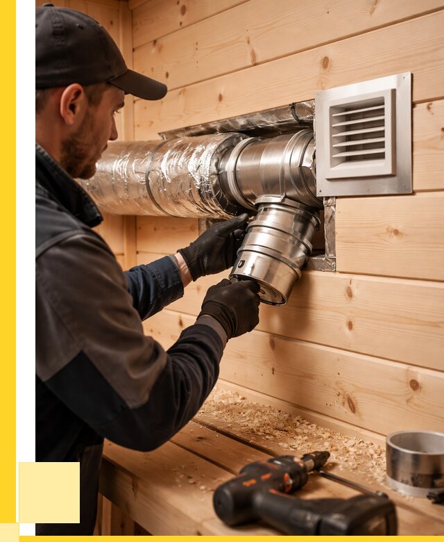 Монтаж вентиляции бани в Балашихе от 12304 р. | ЭриданБлш