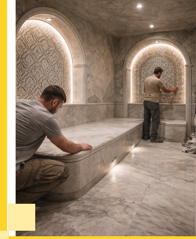 Турецкие бани под ключ в Балашихе от 256325 р. | ЭриданБлш