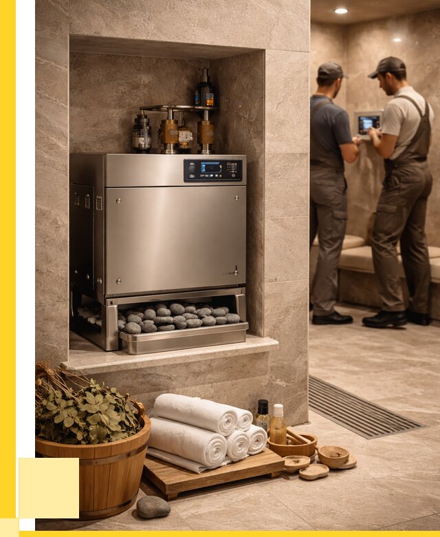 Парогенераторы для хамама в Балашихе от 76898 р. | ЭриданБлш